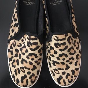 Keds Kate Spade Leopard Print Mule Sneakers